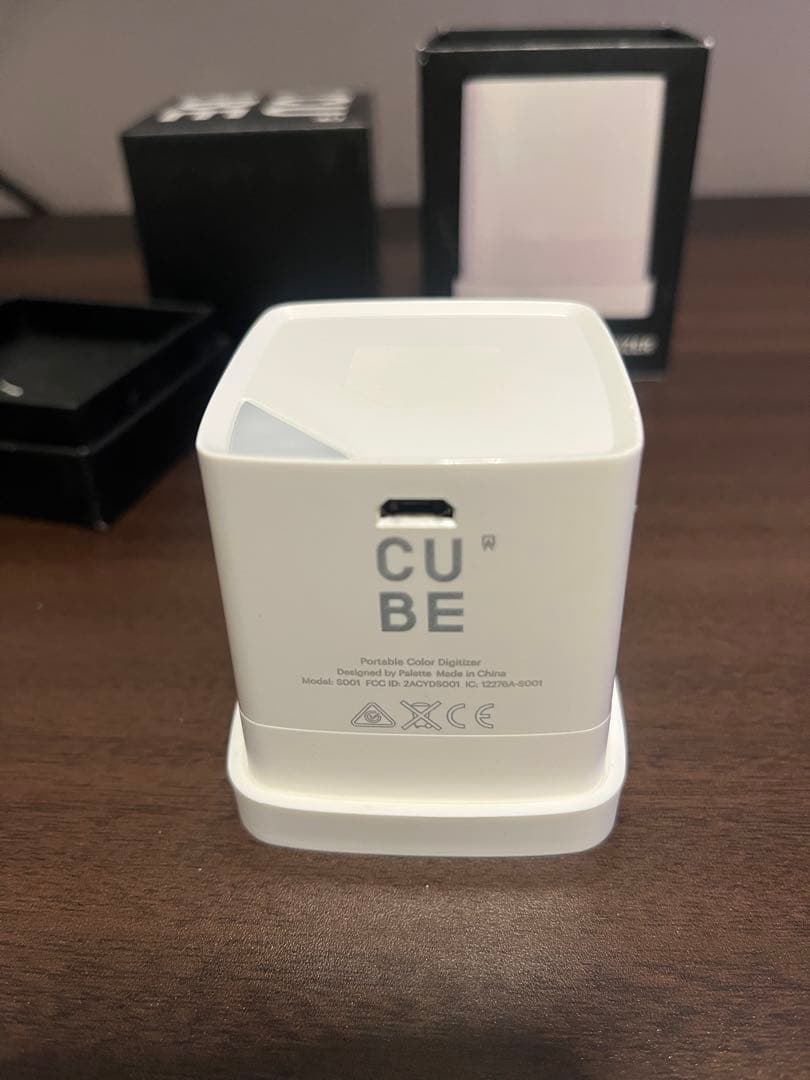 CUBE モバイル ポータブル カラーピッカー デジタイザー 簡易測色ツール