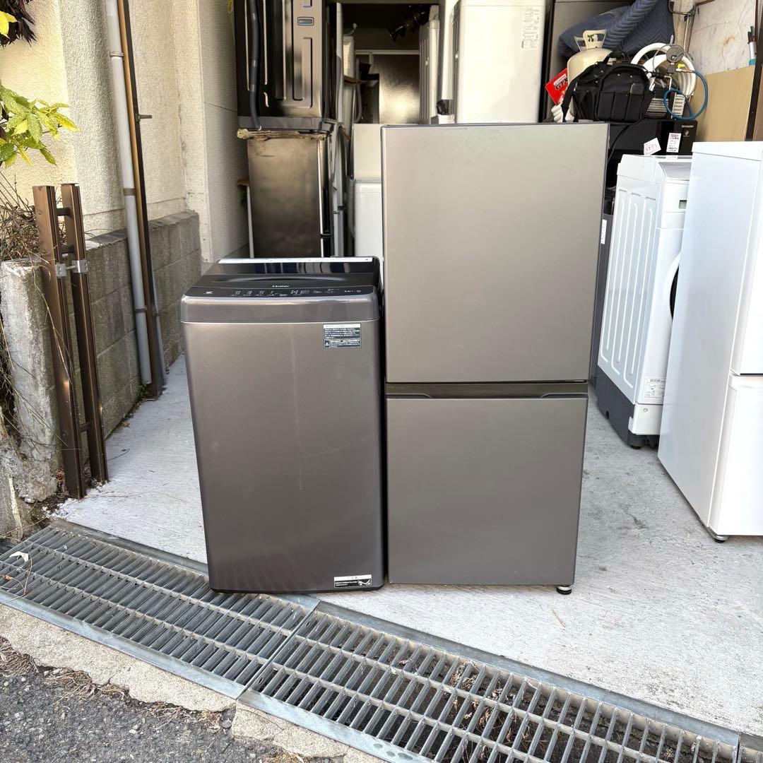 美品❗️ 2024年冷蔵庫洗濯機セット　一人暮らしセット　分解洗浄済み