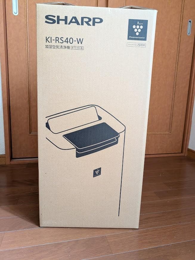 シャープ 加湿空気清浄機 KI-RS40-W