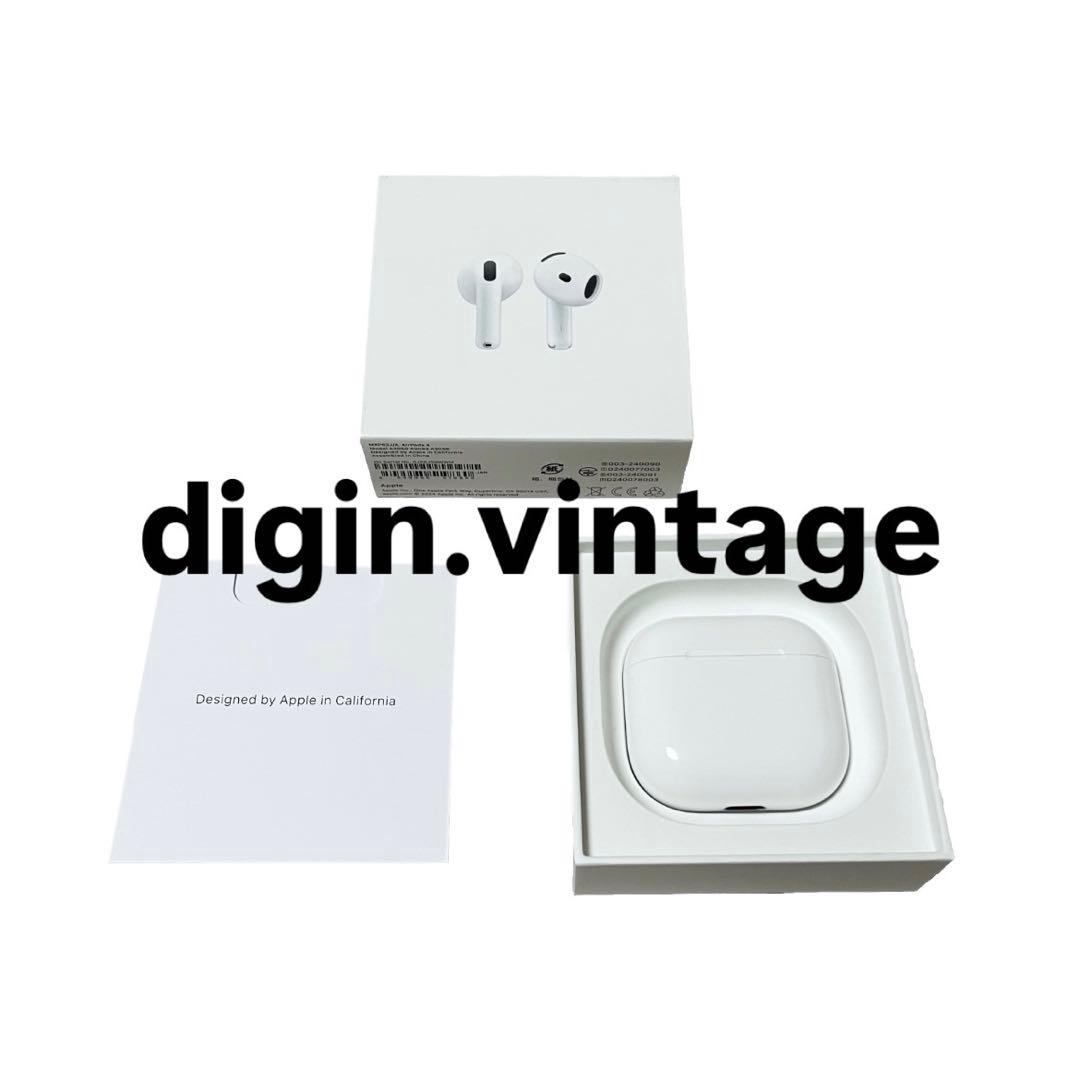 新品 Apple AirPods4 MXP63J/A アップル エアーポッズ