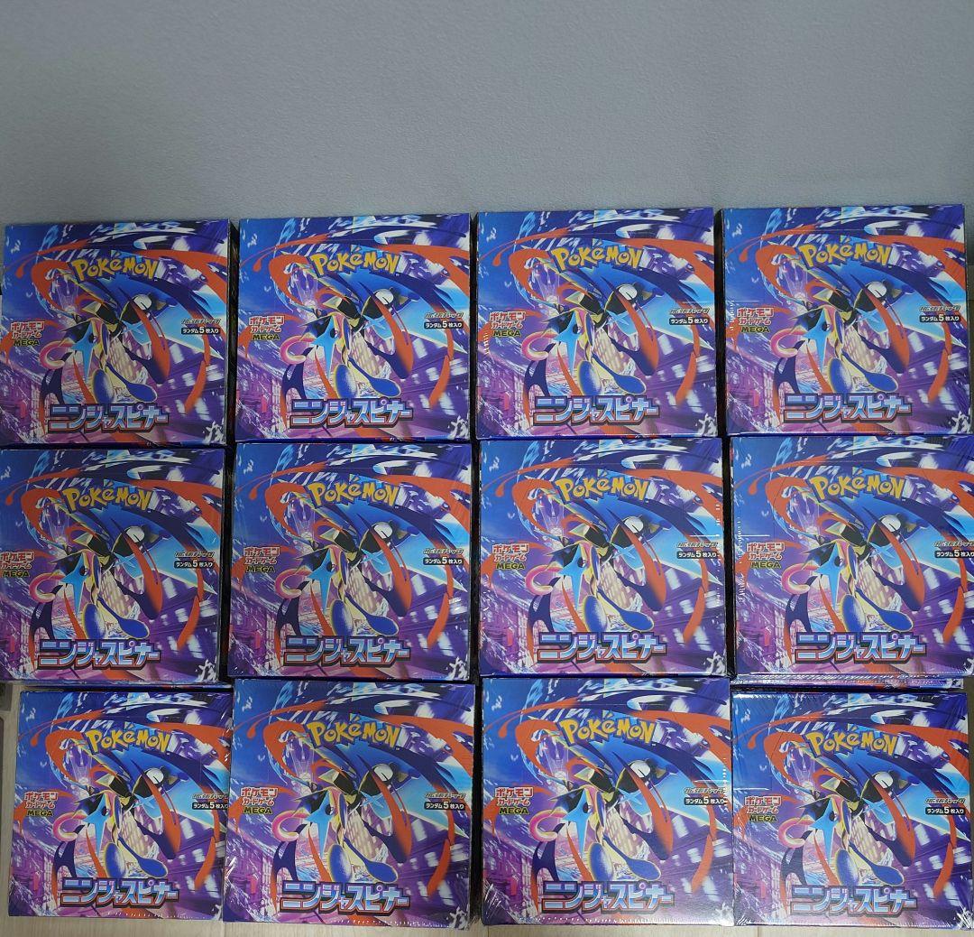 ポケモンカード ニンジャスピナー 34BOX 新品未開封 シュリンク付き