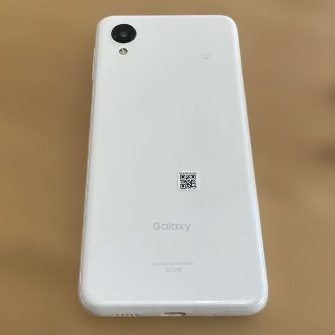 【初期化済】Galaxy A23 5G SCG18 ホワイト 64GB