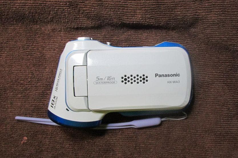 パナソニック デジタルムービーカメラ 防水&タフ設計 ホワイト HX-WA30W