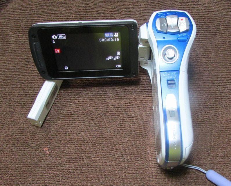 パナソニック デジタルムービーカメラ 防水&タフ設計 ホワイト HX-WA30W