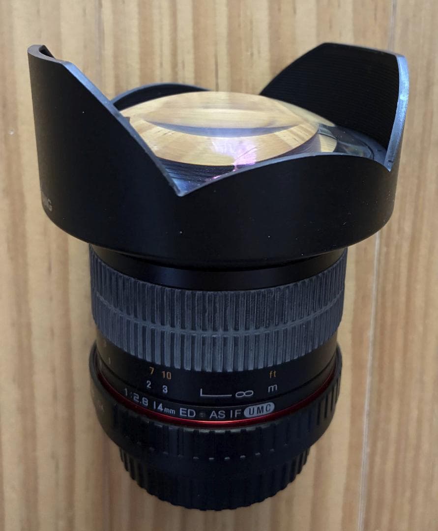 サムヤン 14mm F2.8 ED AS IF UMC (キヤノンEF用)