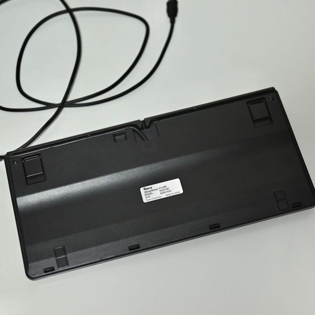 【中古】REALFORCE 91UBK日本語配列